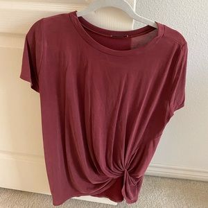 Maroon blouse